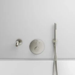 Ideal Standard Handbrause Idealrain Atelier Stick Silver Metall -Badezimmer Zu Hause 887304 3049 7