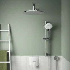 Ideal Standard Brauseschlauchanschluss Idealrain Atelier Chrom Eckig Aufputz -Badezimmer Zu Hause 887968 3049 8