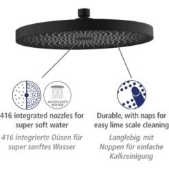 Wenko Duschsystem Softwater Schwarz -Badezimmer Zu Hause 903231 1068 10