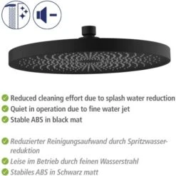 Wenko Duschsystem Softwater Schwarz -Badezimmer Zu Hause 903231 1068 12