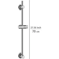 Wenko Duschstange Chrom Befestigen Ohne Bohren -Badezimmer Zu Hause 903353 1068 04