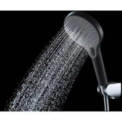 Wenko Duschkopf Ultimate Shower Schwarz/Grau Ø 13 Cm -Badezimmer Zu Hause 903405 1068 09