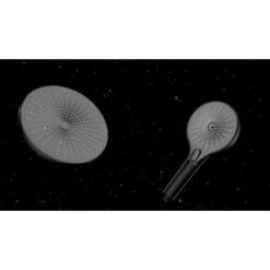 Wenko Regenduschkopf Ultimate Shower Schwarz/Grau Ø 25 Cm -Badezimmer Zu Hause 903630 1068 15