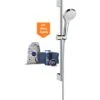 Hansgrohe Brausestangen-Set Croma Select S Vario EcoSmart 65cm Inkl.Nivea-Zugabe -Badezimmer Zu Hause 9316894