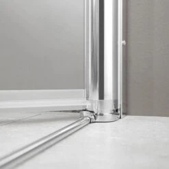 Breuer Runddusche Radius 55 Elana 6 Silber Matt Klarglas 80 X 80 Cm -Badezimmer Zu Hause 998017 2570 0610 2