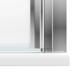 Schulte ExpressPlus Set Duschkabine Mit Drehtür AlexaStyle2.0 Mit DW 192x80cm -Badezimmer Zu Hause HebSenkMechanismus 41 02 1