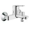 Grohe QuickFix Einhebelmischer-Wannenarmatur Start Edge Chrom -Badezimmer Zu Hause annenbatterie Start Edge 1