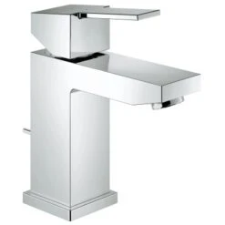 Grohe QuickFix Einhebelmischer-Waschbeckenarmatur Sail Cube Chrom