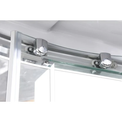 Sanotechnik Komplettduschkabine Trend 2 Chrom-Optik 210 Cm X 90 Cm 4 Sanotechnik Komplettduschkabine Trend 2 Chrom-Optik 210 Cm X 90 Cm – Bild 2