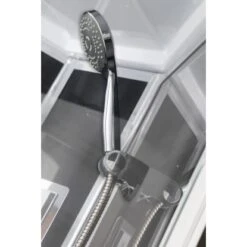 Sanotechnik Komplettduschkabine Trend 3 Chrom-Optik 210 Cm X 120 Cm -Badezimmer Zu Hause plettduschkabine trend 3 4